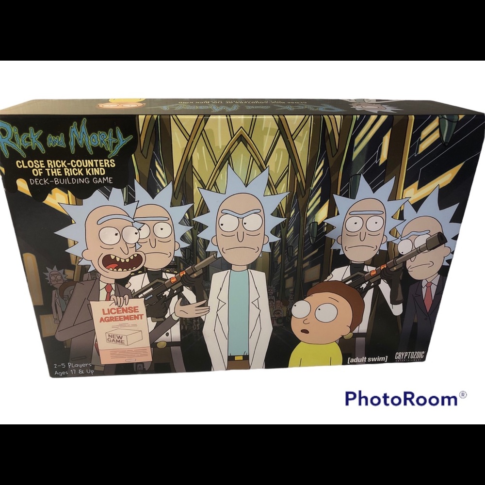 Rick and Morty Deck Card Game Close Rick-Counters of the Rick Kind complete 17+